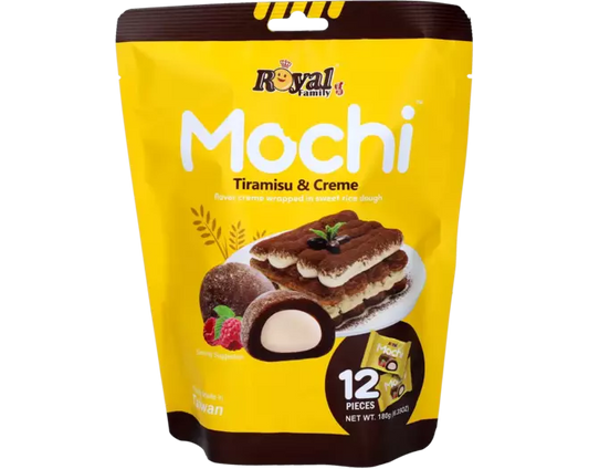 ROYAL FAMILY Mochi - Tiramisu & Creme 180g
