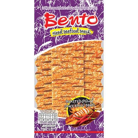 BENTO Tintenfisch Snack Gegrilt & Chilisoße 20g