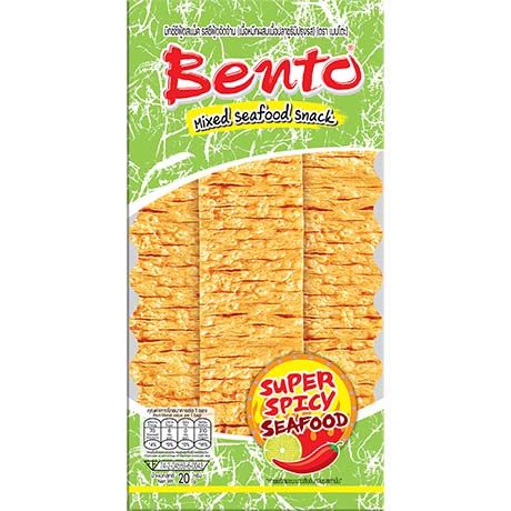 BENTO Tintenfisch Snack Meeresfrüchte Pikant 20g