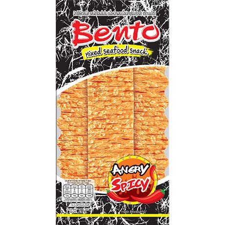 BENTO Tintenfisch Snack Angry Spicy 20g