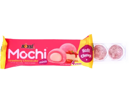 ROYAL FAMILY Mochi Mini Erdbeer Käsekuchen Snackpackung 40g