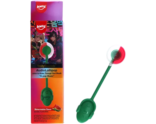 TASTY SOUNDS Lutscher mit Wassermelonengeschmack und Musik – K-Pop 12g