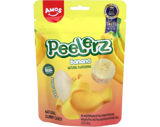 AMOS Peelerz Gummibärchen Bannane 65g