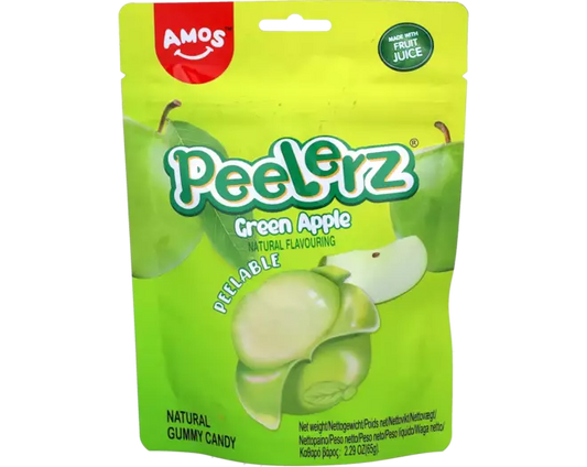 AMOS Peelerz Gummibärchen Apfel 65g