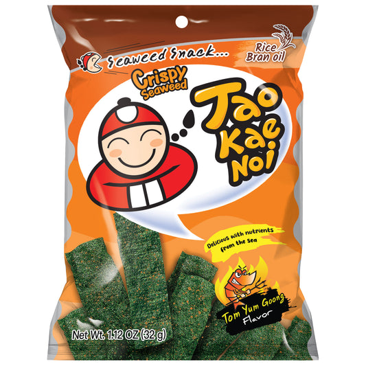 TAOKAENOI Knusprige Algen Tom Yum Geschmack 32g