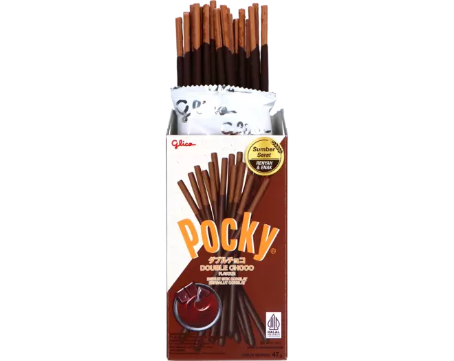 GLICO Pocky Doppelte Schokolade 47g