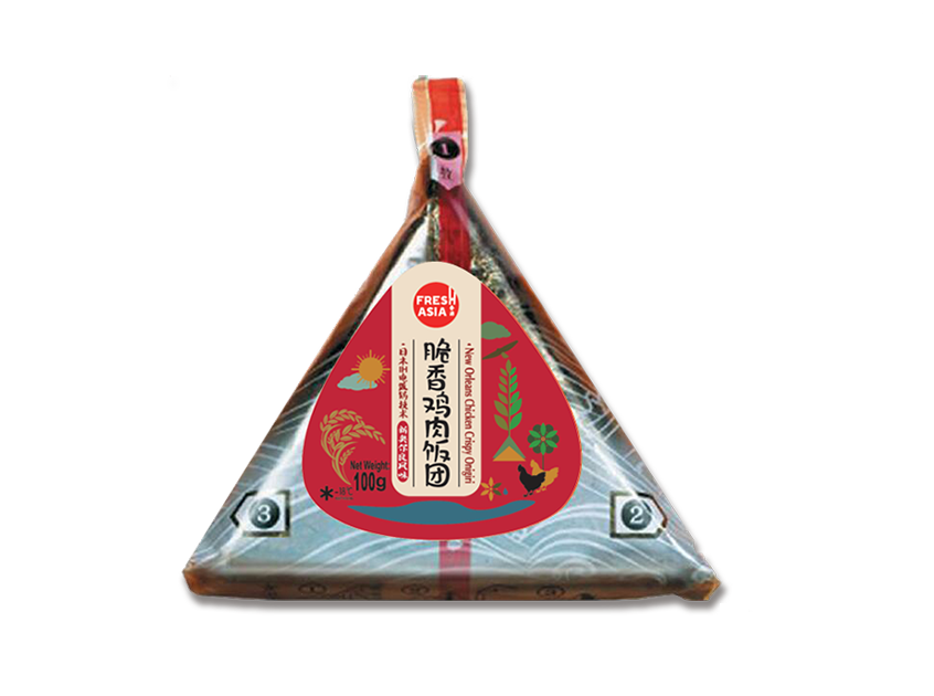 FRESH ASIA New Orleans Hühnchen knusprige Onigiri 100g