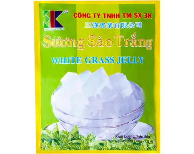 3K Weißes Grasgelee 50g