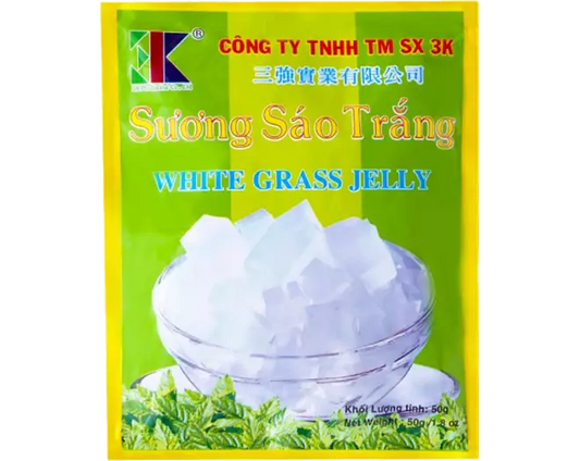 3K Weißes Grasgelee 50g