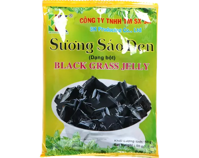 3K Schwarzes Grasgelee 50g