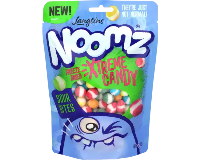 NOOMZ Gefriergetrocknete Süßigkeiten – Saure Häppchen 110g