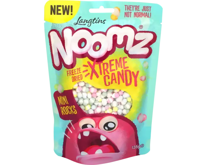 NOOMZ Gefriergetrocknete Süßigkeiten – Mini Steine 135g