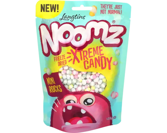 NOOMZ Gefriergetrocknete Süßigkeiten – Mini Steine 135g