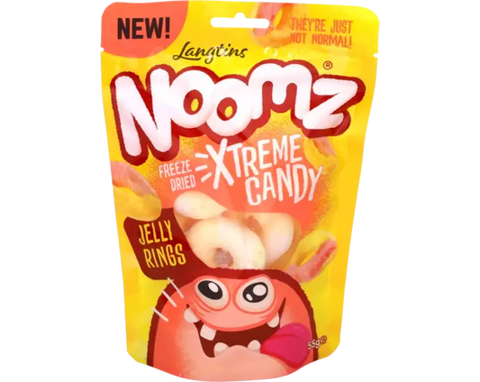 NOOMZ Gefriergetrocknete Süßigkeiten – Jelly Rings 55g