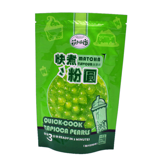 KLKW Schnellkoch Tapioka Perlen Matcha 250g