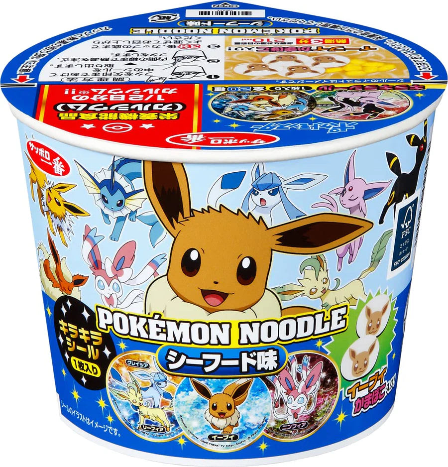  Pokemon Noodle Seafood Aji 37g