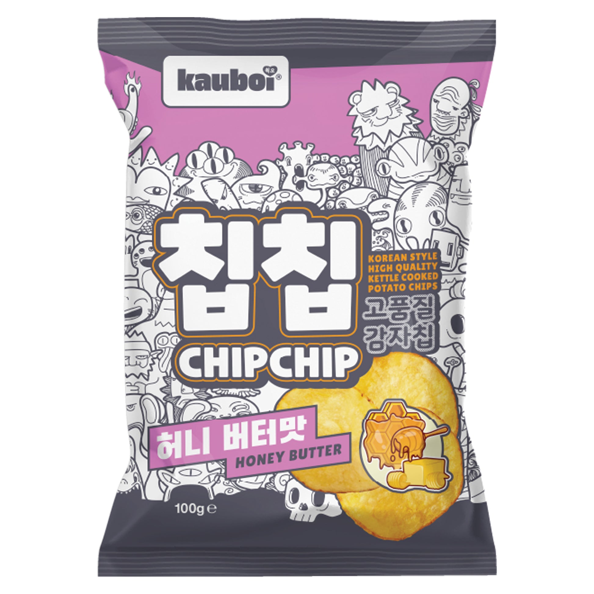 KAUBOI CHIP CHIP Honey Butter 100g