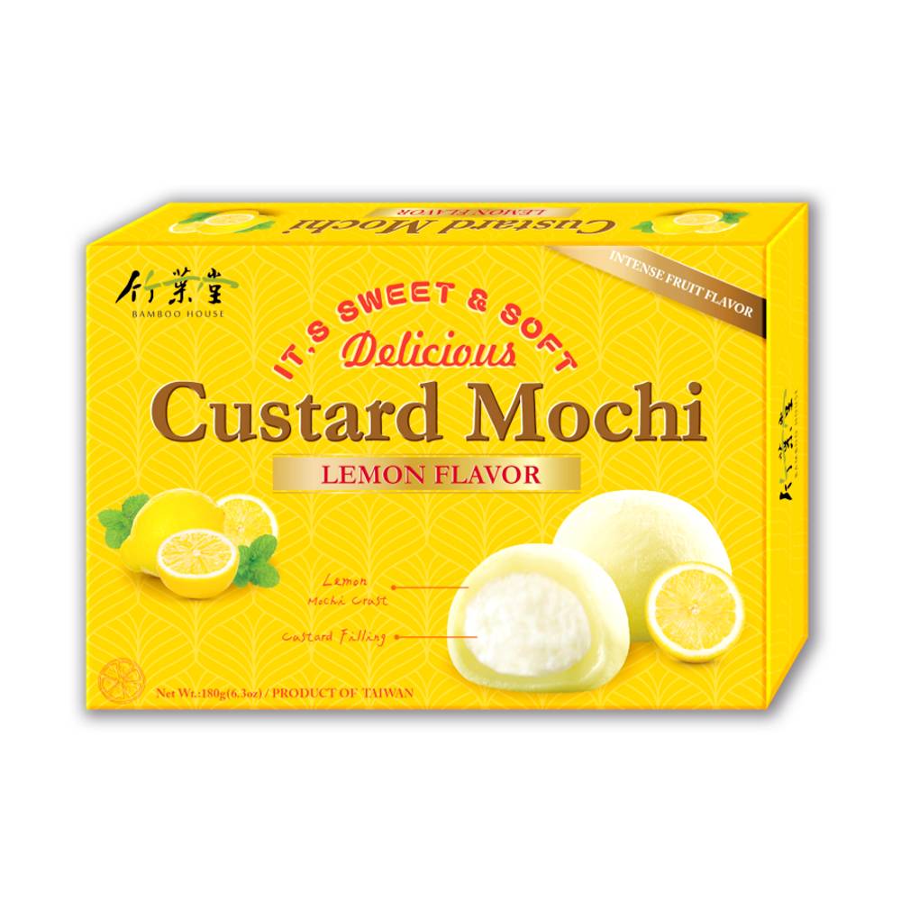 BAMBOO HOUSE Vanillepudding-Zitrone Mochi 180g