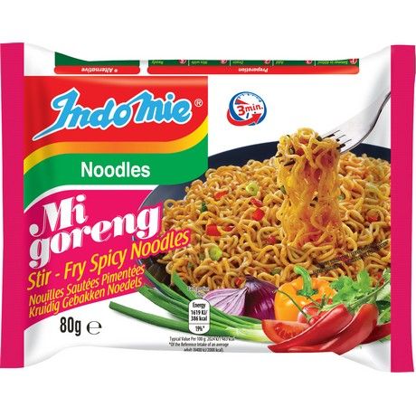 INDOMIE Instantnudeln Mi Goreng Pedas 80g
