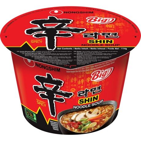 NONGSHIM Instantnudeln Shin Becher 114g