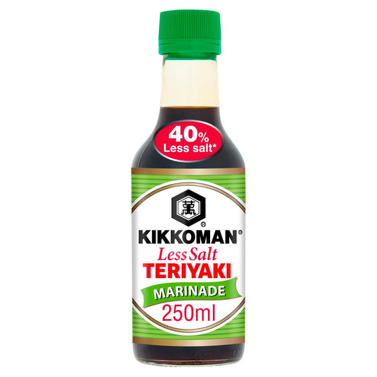 KIKKOMAN Teriyaki Marinade weniger Salz 250ml