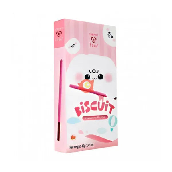 TOKIMEKI Erdbeer-Keksstange 40g