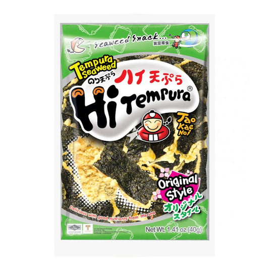 TAOKAENOI TAOKAENOI TEMPURA SEAWEED WITH SESAME Original 39g - Panda-Panda Asia Shop by JEN