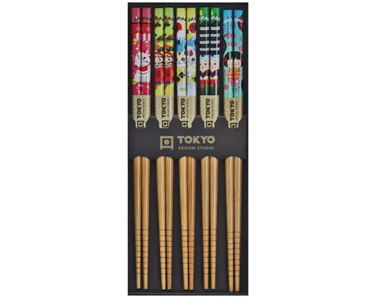 TOKYO DESIGN STUDIO Essstäbchen-Set Kawaii