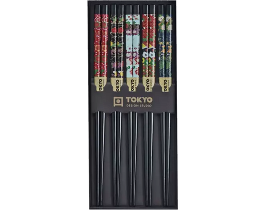 TOKYO DESIGN STUDIO Essstäbchen-Set Blumen