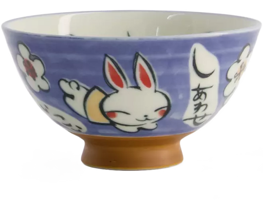 TOKYO DESIGN STUDIO Kawaii Schüssel, Reishase Blau (300 ml)