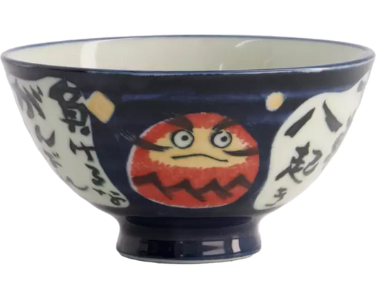 TOKYO DESIGN STUDIO Kawaii Schüssel Reis Daruma Blau 300ml