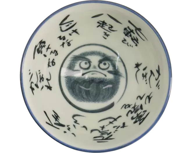 TOKYO DESIGN STUDIO Kawaii Schüssel Reis Daruma Blau 300ml