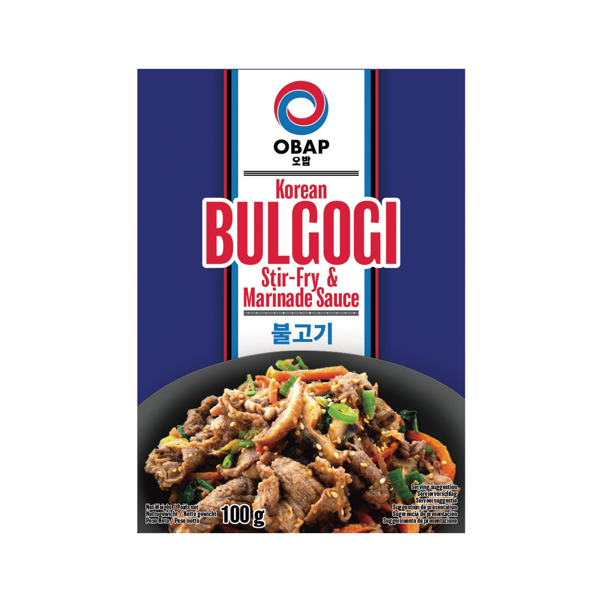 OPAB Bulgogi Stir-Fry & Marinaden Soße 100g