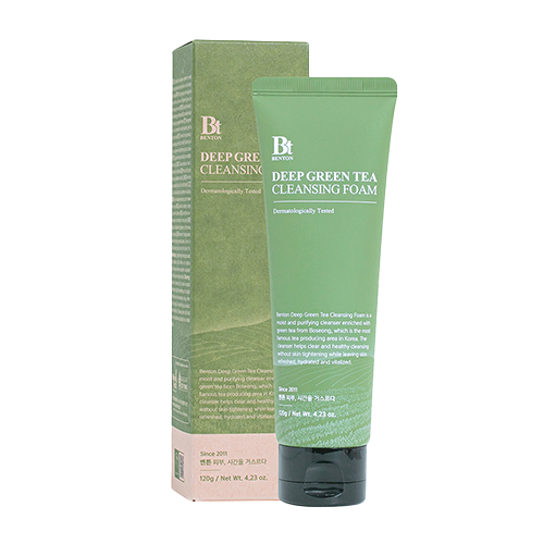  Benton Deep Green Tea Cleansing Foam 100ml