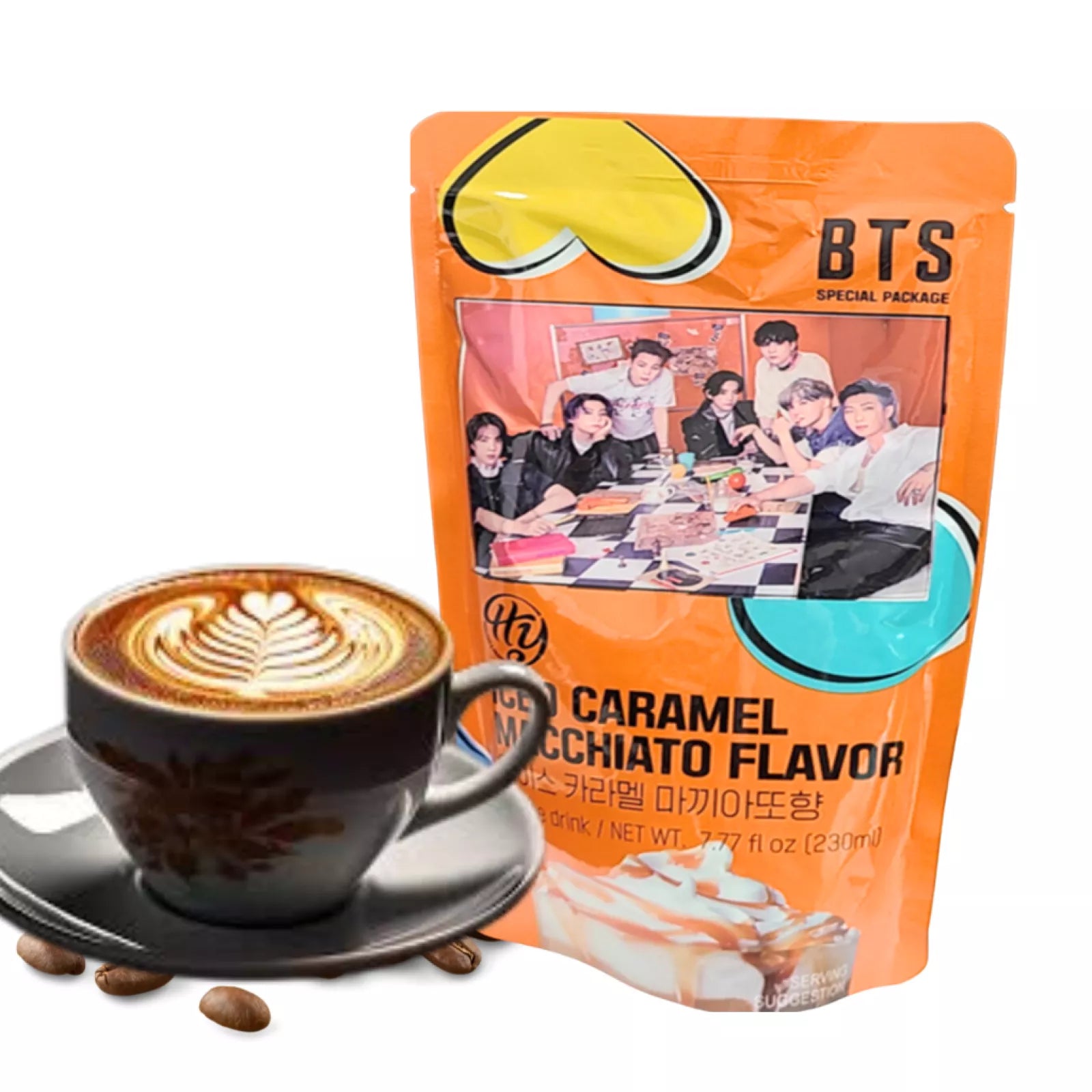 HY BTS Iced Caramel Macchiato Kaffee 230ml