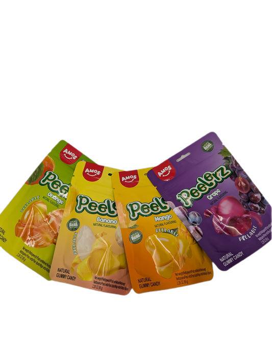 AMOS Peelerz Gummibärchen Set | Fruchtige Peel Gummies