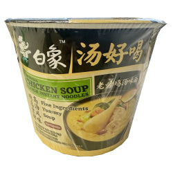 BAIXIANG Instant-Nudeln im Becher Hühnersuppengechmack 107g