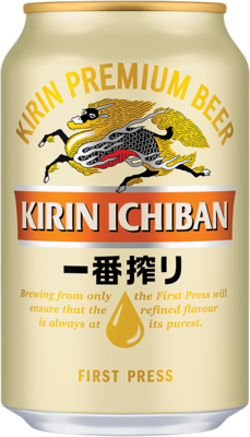 KIRIN ICHIBAN Bier, 5% vol, (11 Grad Plato) 330ml