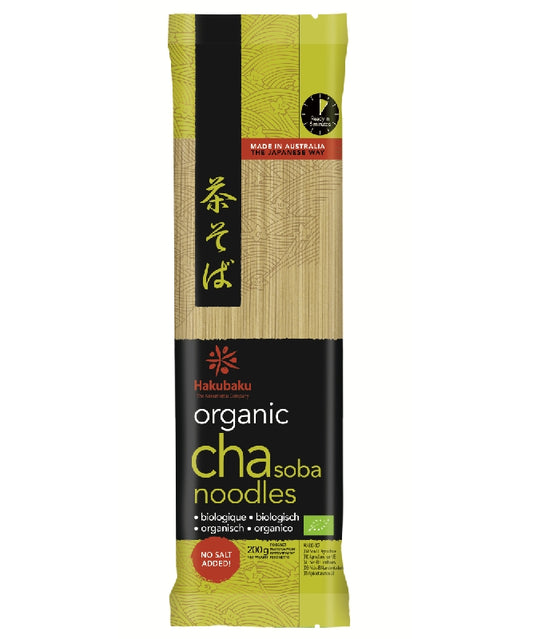 HAKUBAKU Bio Cha Soba Nudeln 200g