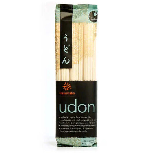 HAKUBAKU Bio Udon Nudeln 270g