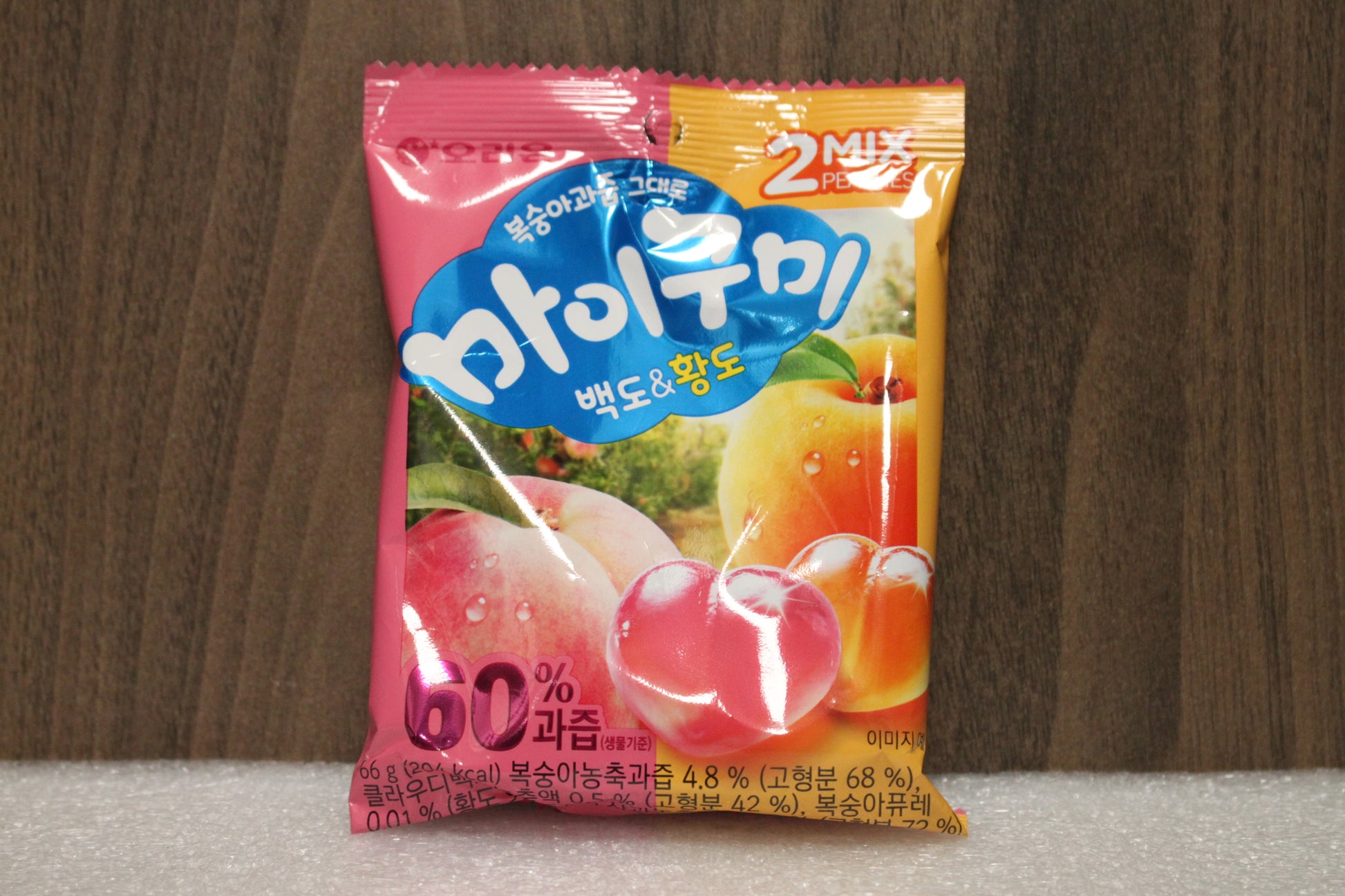 ORION Gemixt Pfirsich-Gummibärchen 66g