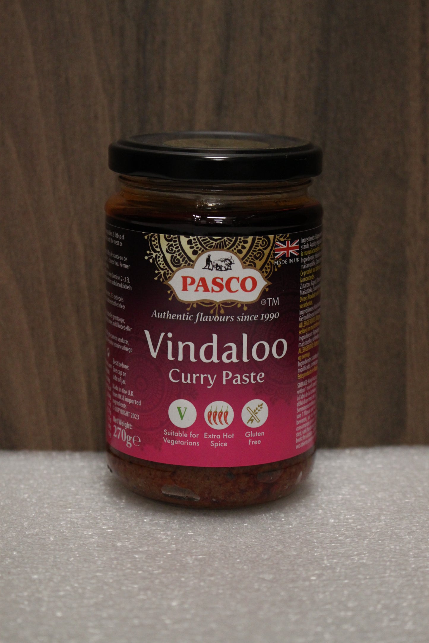 PASCO Vindaloo Currypaste 270g