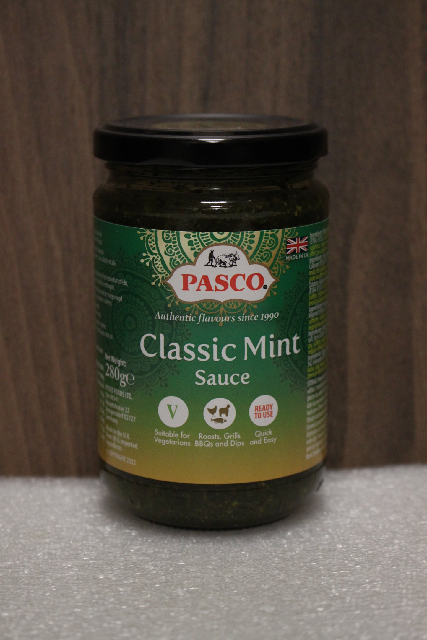 PASCO Klassische Pfefferminzsauce 280g