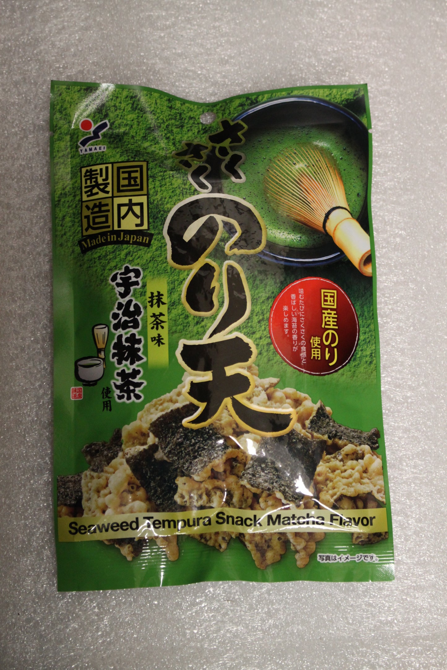 YAMAEI Cracker, Nori Matcha (Noriten Matcha) 30g
