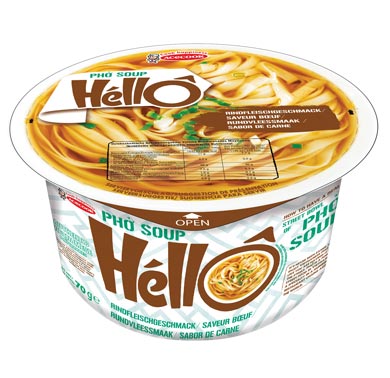 HELLO PHO Instantreisnudeln, Rind 70g