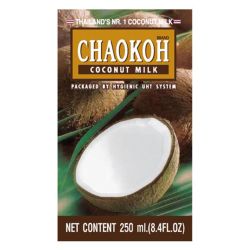 CHAOKOH Kokosmilch Tetra Pak (18% Fett) 250ml