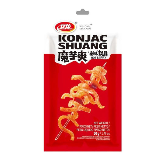WEILONG Konjac Shuang Hot & Spicy 252g