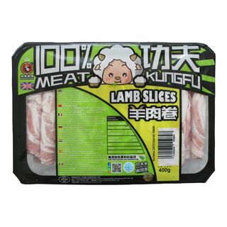 KUNG FU FOOD Lammfleischscheiben 400g