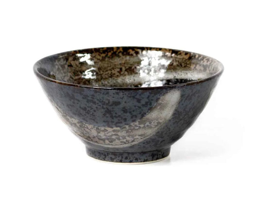 TAISAN Schale| schwarz-weiß| Porzellan | D13,2cm | H7,5cm