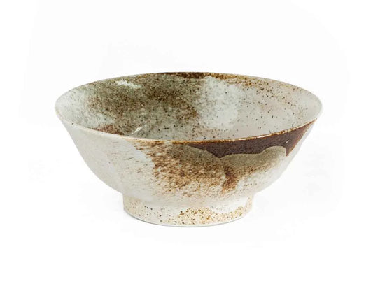  RAMEN Schale | Ø21 CM Keramik | weiß-grau | H9 CM